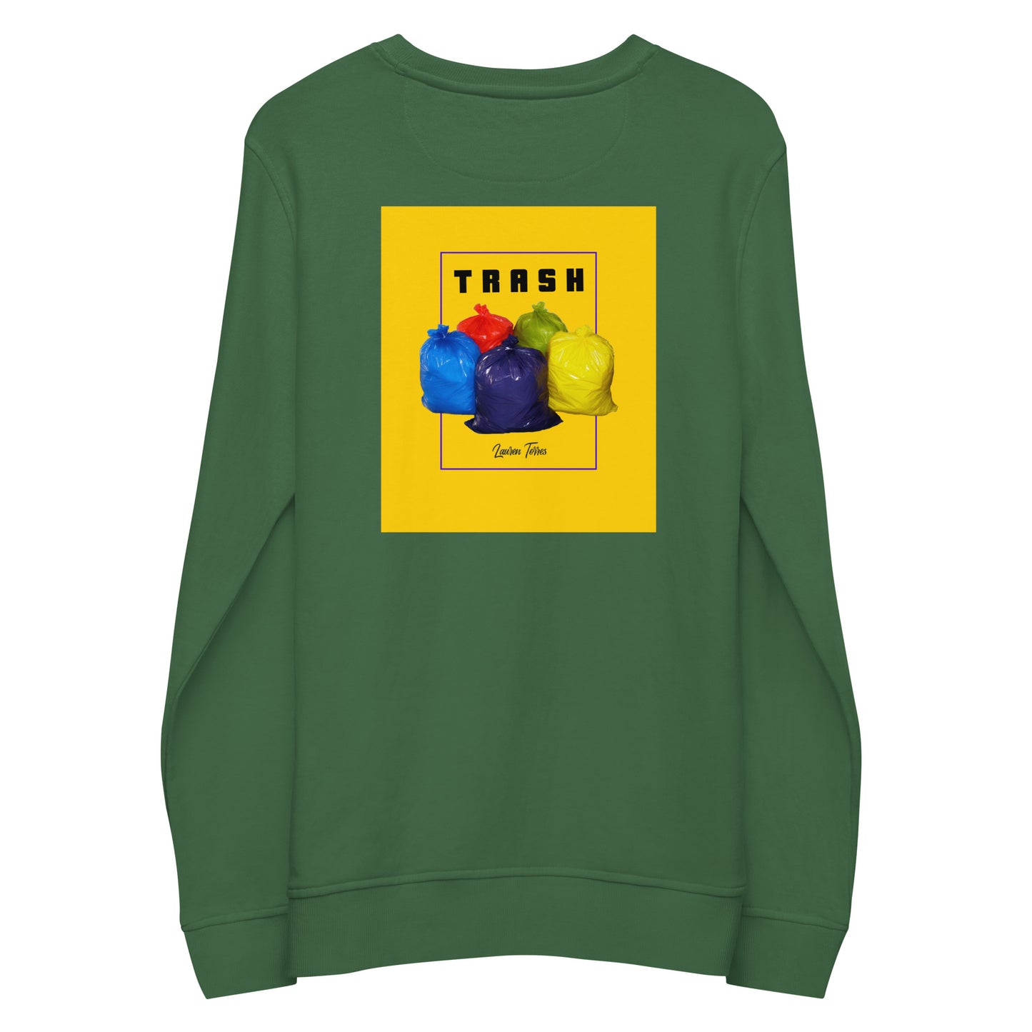 Crayon Trash Uni Organic Sweatshirt