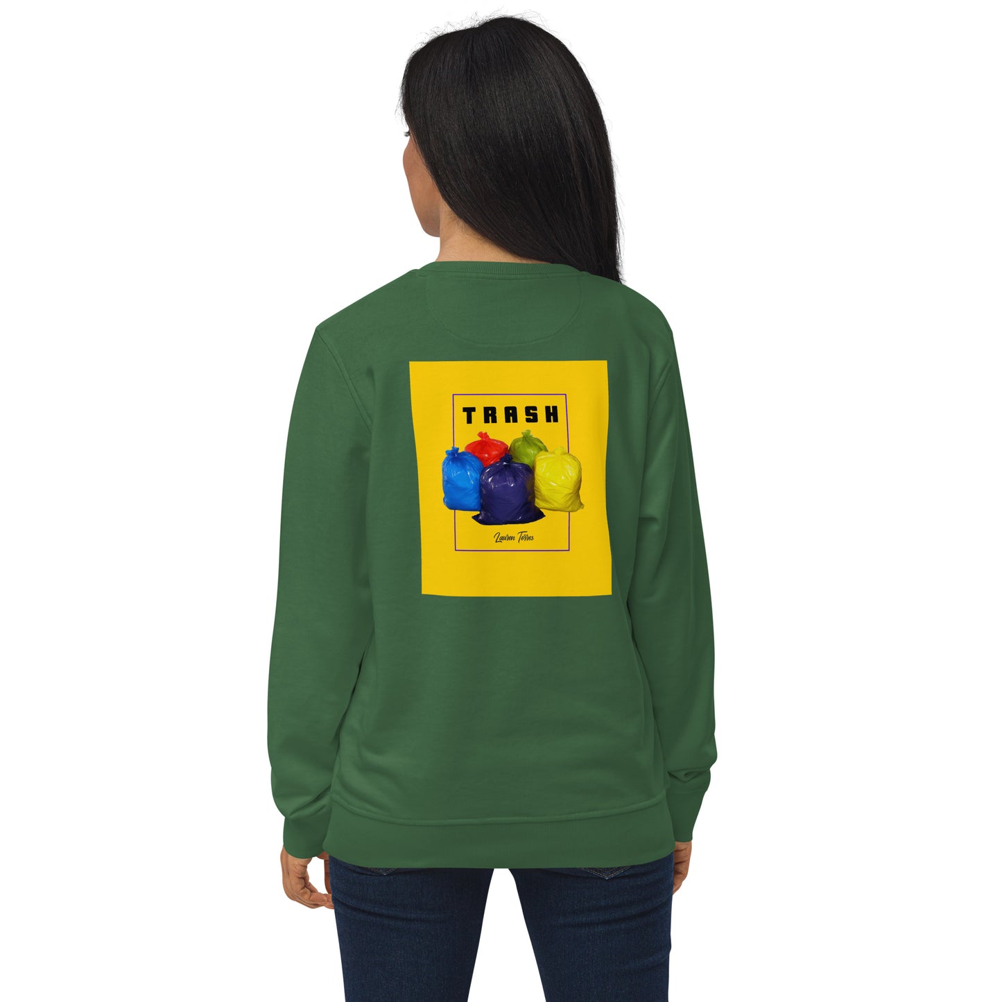Crayon Trash Uni Organic Sweatshirt