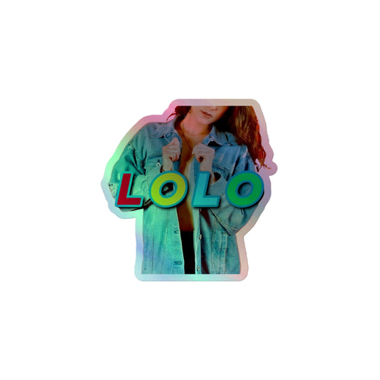 LOLO Cover Art Holographic Sticker