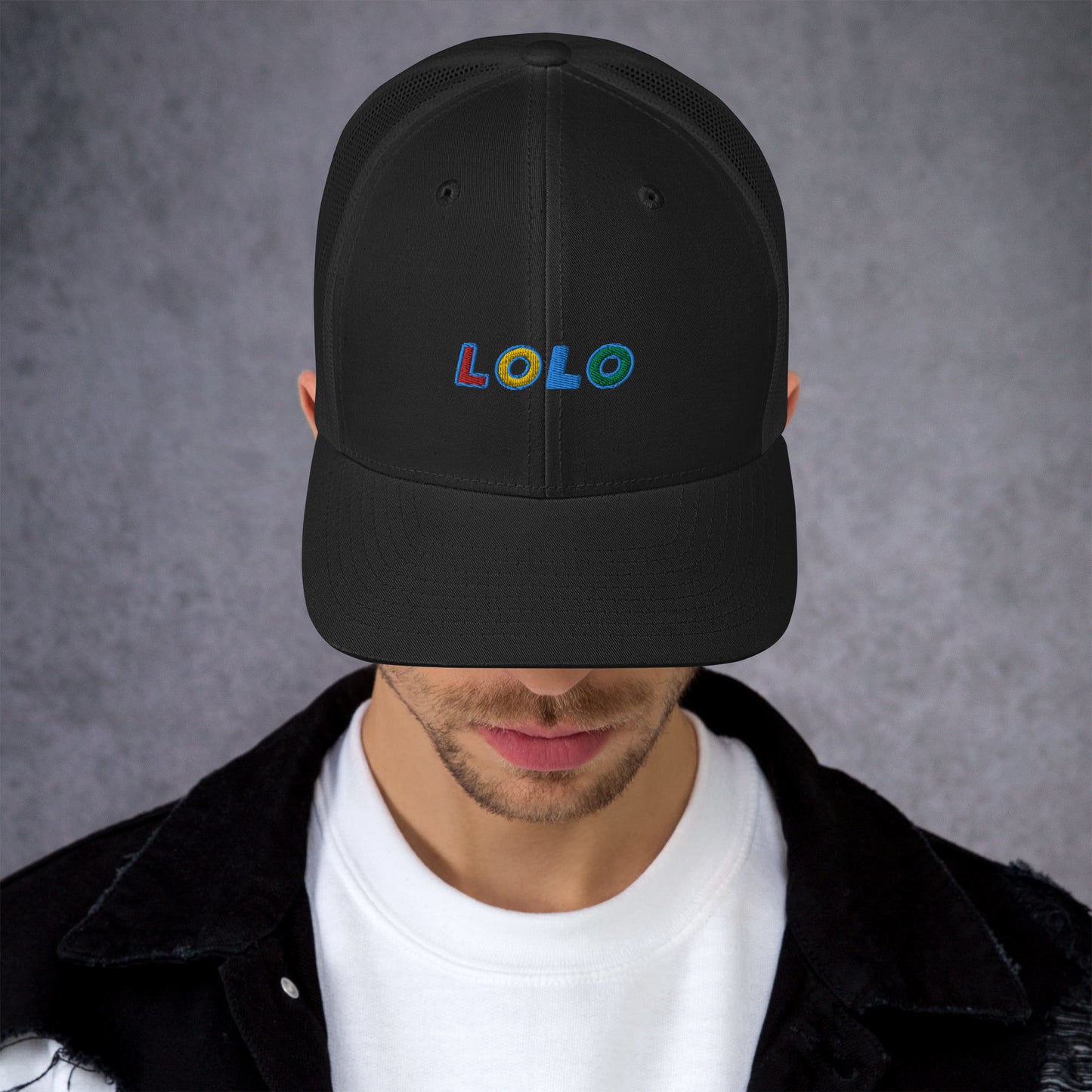 LOLO Solid Trucker Hat