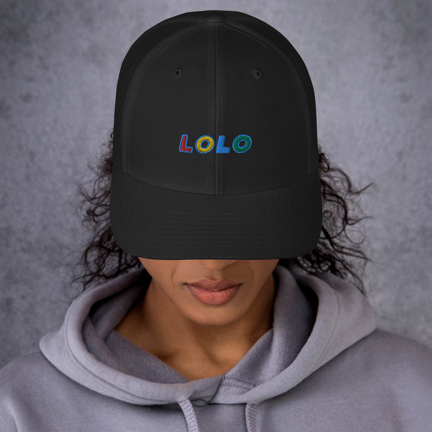 LOLO Solid Trucker Hat