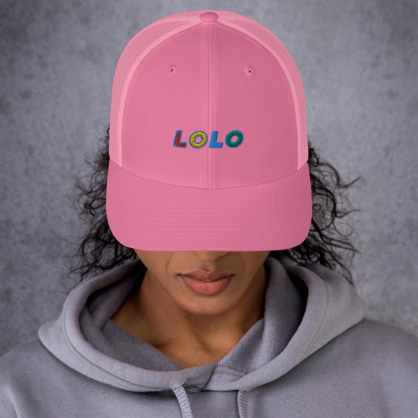 LOLO Solid Trucker Hat