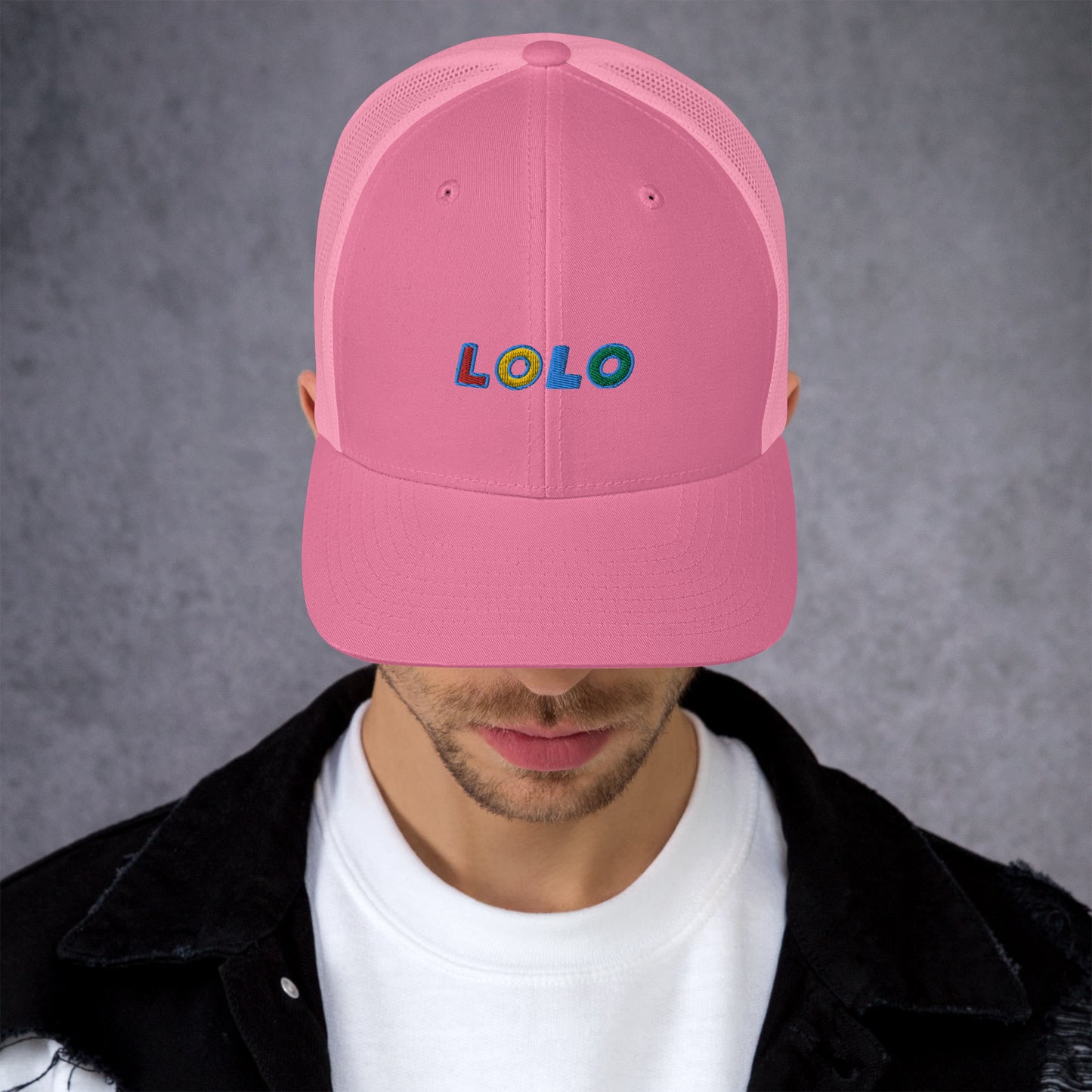 LOLO Solid Trucker Hat