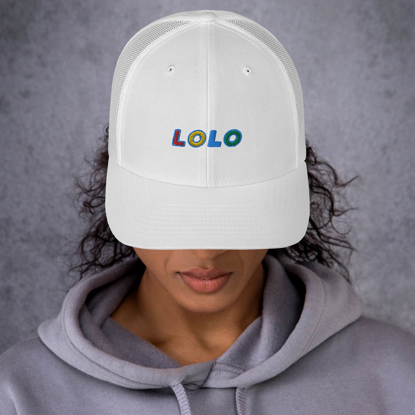 LOLO Solid Trucker Hat