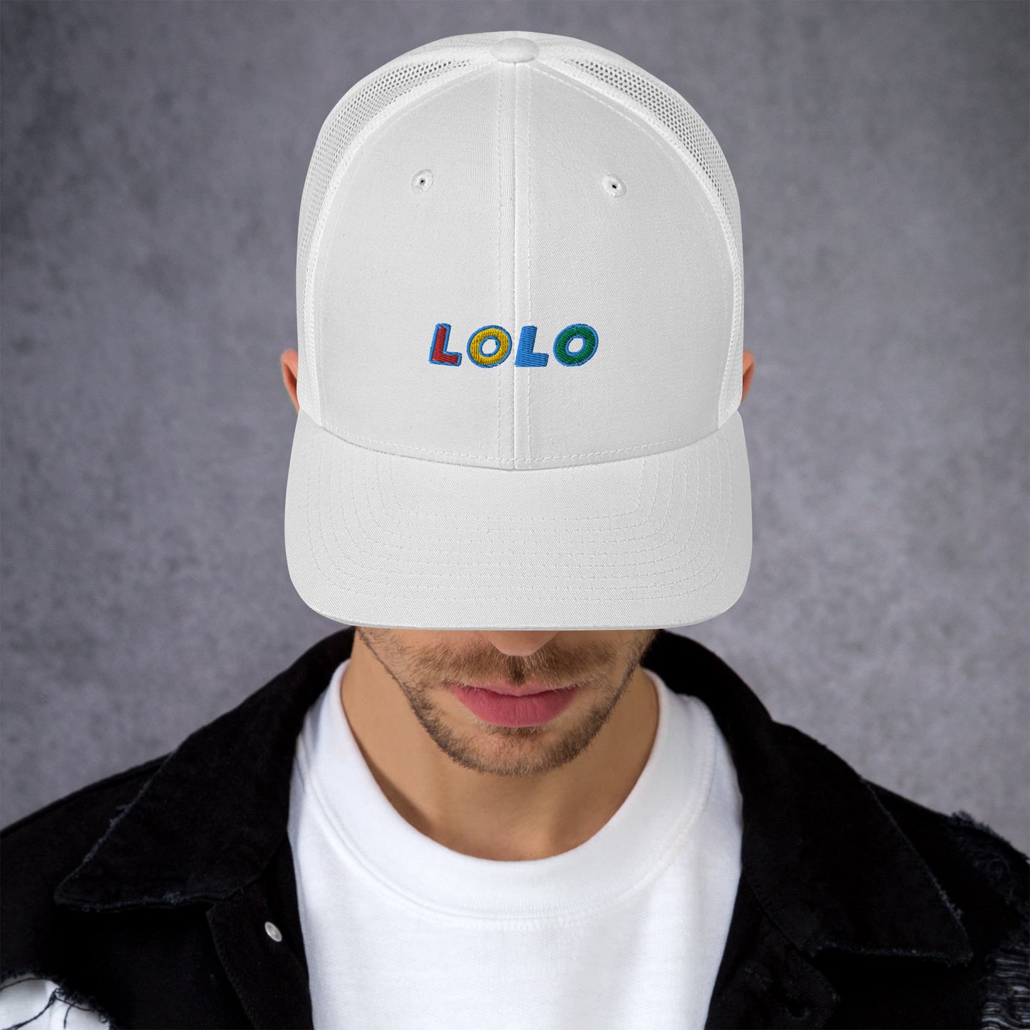 LOLO Solid Trucker Hat