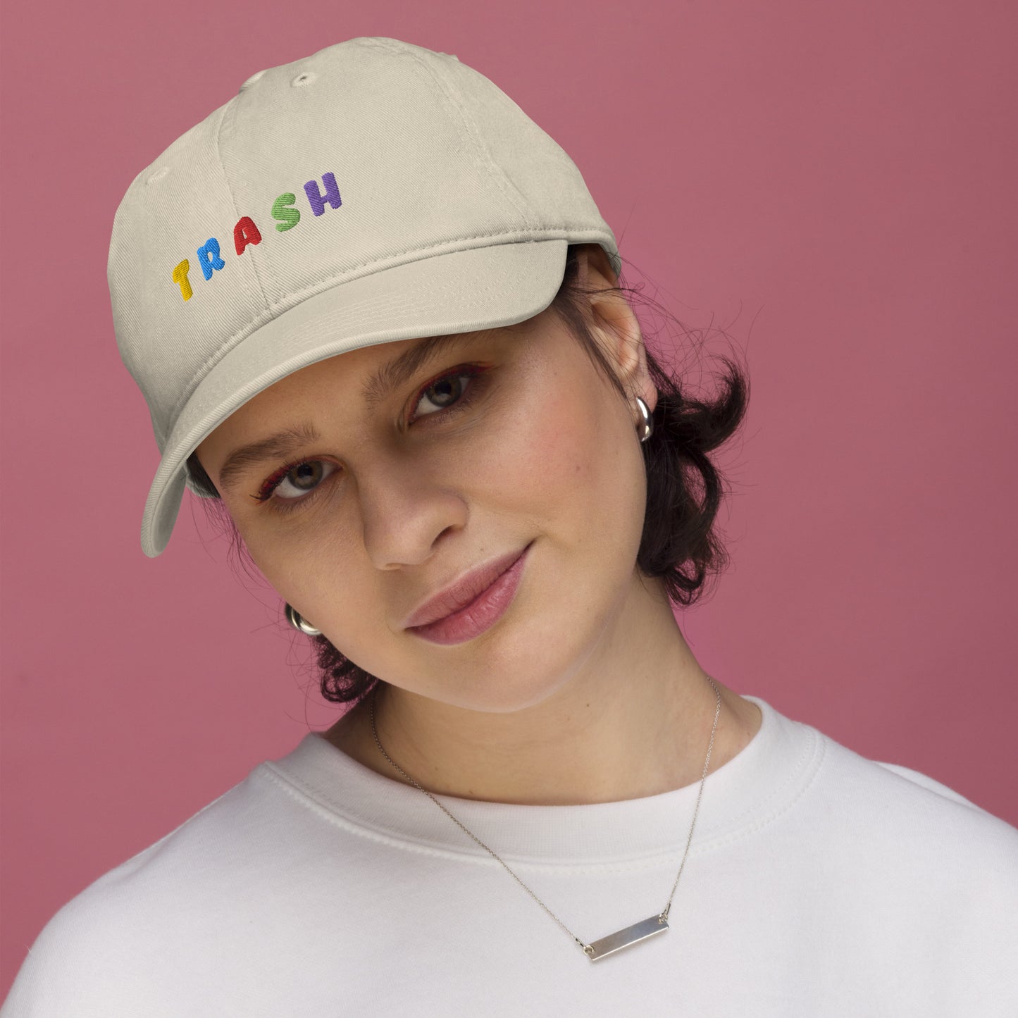 Trash Organic Dad Hat