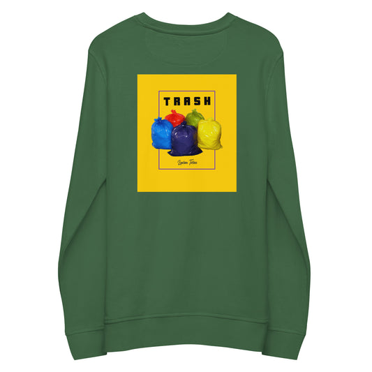Crayon Trash Uni Organic Sweatshirt
